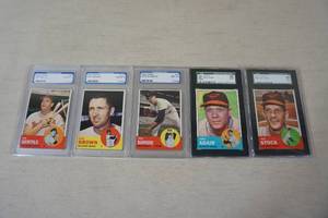 lot 87 image: Graded 1963 Topps Baseball Cards - Orioles