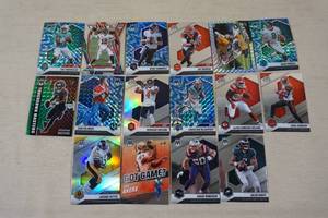 lot 109 image: Football Cards - Refractors, Inserts, Tua, Burrow, Brady