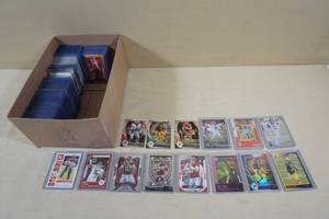 lot 166 image: Football Cards - Fields, Lance, Lawrence, Mac Jones