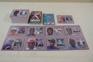 lot 172 image: Large Format Baseball Cards - Schmidt, Winfield, Bench, Reggie