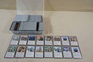 lot 184 image: Magic the Gathering Cards - Mostly Commons and Lands