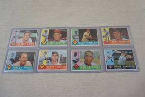 lot 189 image: 1960 Topps Baseball Cards