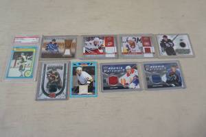lot 192 image: Hockey Jersey Cards - Gary Sargent Graded