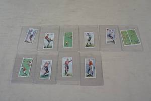 lot 201 image: Willis Players Cigarettes Soccer Cards - England