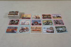 lot 205 image: Vintage Powersports Cards - Motorcycles, Drag Racing