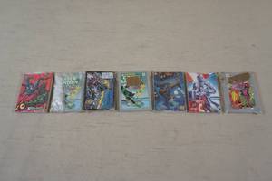 lot 206 image: Comic Book Cards - Green Lantern, X-Men