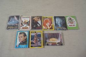lot 208 image: Movie Trading Cards - Ghostbusters, Little Shop, Casper, Bingo