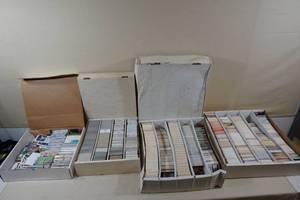 lot 220 image: Assorted Sports Cards - Late 80s-00s - BaseballFootballBasketball