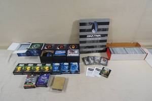 lot 221 image: Star Trek Customizable Card Game Cards