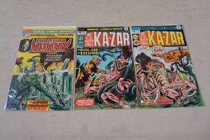 lot 227 image: Marvel Comic Books - Ka-Zar, Living Mummy