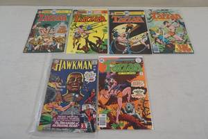 lot 229 image: Vintage DC Comic Books - Hawkman, Tarzan