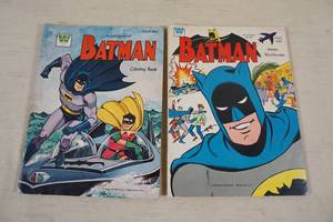 lot 230 image: Vintage Batman Coloring Books