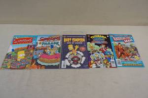 lot 232 image: Simpsons Comic Books - Futurama Crossover, Radioactive Man