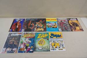 lot 235 image: Comic Books - Wrestling, Zap #0, Bay City Jive