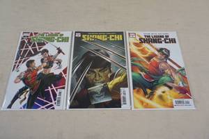 lot 237 image: Marvel Shang-Chi Comic Books - #1, #1 Variant, #3