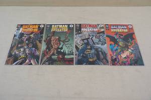 lot 241 image: Batman Versus Predator II 4 Part Comic Book Set