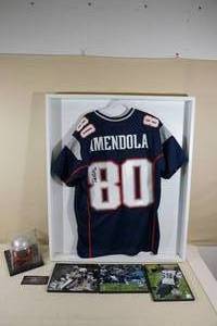 lot 2 image: Signed New England Patriots Collectibles - Amendola Jersey