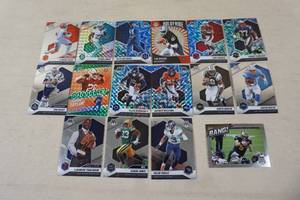 lot 113 image: Football Cards - Inserts, Refractors, Jonathan Taylor, Ja Marr Chase