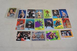lot 126 image: Wrestling Cards - Piece of Mat
