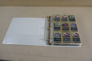 lot 130 image: Binder of Pokemon Cards - Some Rares and Holos