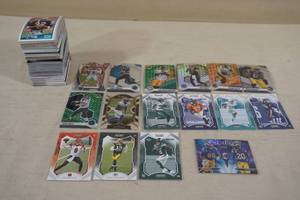 lot 139 image: Football Cards - Burrow, Mills, Donald, Rodgers