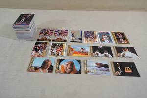 lot 140 image: Basketball Cards - McDonalds, Die Cuts, 90s