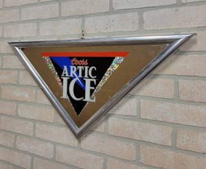 lot 1518 image: Coors Arctic Ice Beer Mirror - 27 x 14