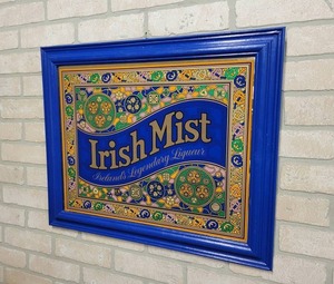 lot 1521 image: Irish Mist Liqueur Bar Mirror - 24 x 20