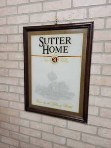 lot 1522 image: Sutter Home Napa Valley Wine Mirror - 19 x 25