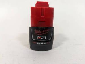 lot 709 image: Milwaukee 12v 2AH Battery - Tested
