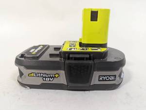 lot 722 image: Ryobi 18v 1.5AH Battery - Tested