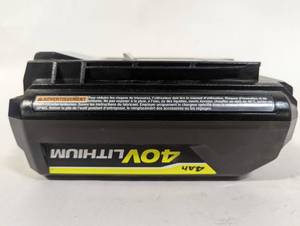 lot 731 image: Ryobi 40V 4AH Battery - Tested