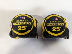 lot 748 image: Set of Two Stanley Measuring Tapes