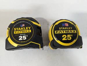 lot 749 image: Set of Two Stanley Measuring Tapes