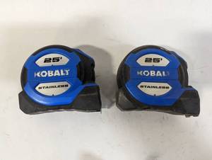 lot 751 image: Set of Two Kobalt Measuring Tapes
