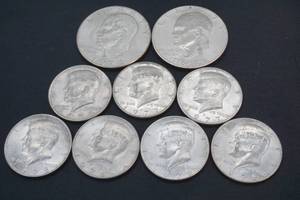 Kennedy Half-Dollars and Eisenhower Dollars