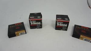 Two Berkley Trilene Big Game Super Strong Fishing Line-20 lb. Tested--650 Yds----Two Berkley Tri Max Fishing Line -8lb. Tested--180 Yds