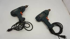 Two Black & Decker Drills