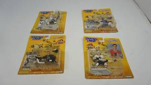 Four KennerHasbro 1998 Starting Line-Up Figures NIB