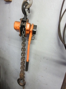 lot 321 image: WEL-BILT LEVER HOIST
