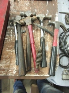 lot 328 image: HAMMERS AND SAWS