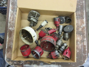 lot 349 image: ASSORTED HOLE SAWS