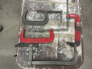 lot 363 image: LARGE C CLAMPS