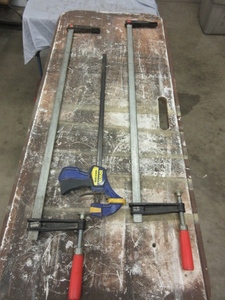 lot 364 image: WOOD CLAMPS