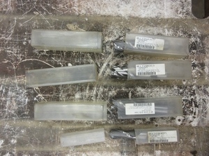 lot 386 image: MULTI FLUTE END MILLS