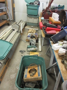 lot 403 image: LARGE LOT OF MISC. POLARIS SNOWMOBILE PARTS AND MORE