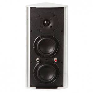 lot 27 image: Set of 2 Cornered Audio C4 (White) New In Box Shipping Available Nationwide (FedEx & Speedy) IV Valued  $716