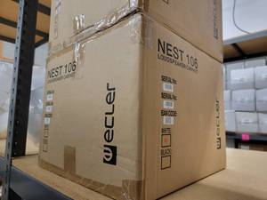 lot 89 image: ECLER Sphere Portion Loudspeaker - NEST106 New In Box Shipping Available Nationwide (FedEx & Speedy) I Valued  $152