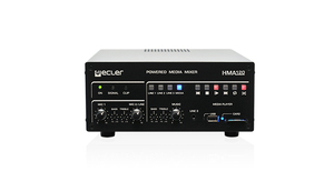 lot 56 image: ECLER Self-powered Media Mixer - HMA120 New In Box Shipping Available Nationwide (FedEx & Speedy) I Valued  $564