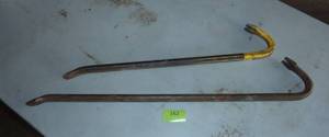 lot 162 image: Two good sized pry bars